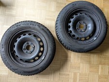 2 Kompletträder mit  FIAT 500 Felgen Winterreifen M+S 175/65 R14  6,5 mm