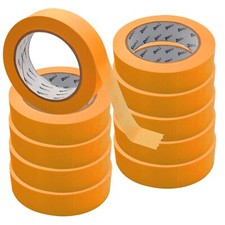 10x Kreppband Goldband 30 mm x