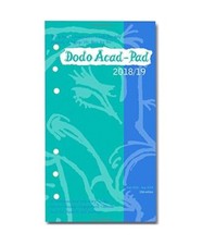 Dodo Acad-Pad 2018-2019 Filofax-compatible Personal Organiser Diary Refill Mid Y