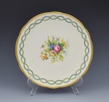 Hübscher antiker edwardianischer Minton Schrank Dessertteller