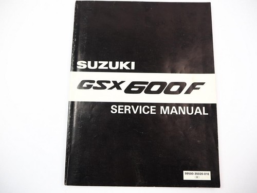 Suzuki gsx 600f katana service - 600f,