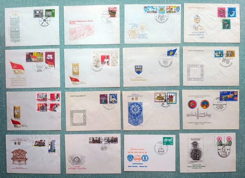 Ddr diverse ersttagsbriefe - ddr,