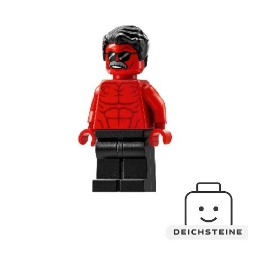 Lego marvel sh1026 red hulk - marvel,