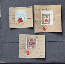 Deutsches Reich  Rodi  Tunis Hela U-Boot  Feldpost Briefstücke  Fälschung #A 48