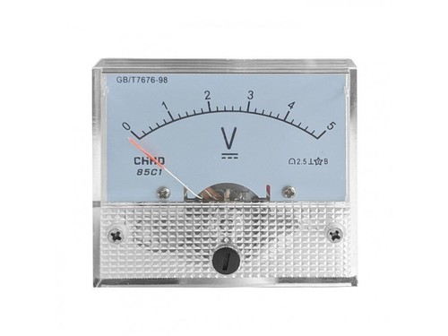 Voltmeter dc - /,