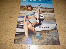 Wiking  Heft 30 Seiten  Rennboot Motorboot deutsch