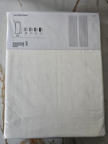 Ikea silverlonn weiß - silverlonn, gardinen