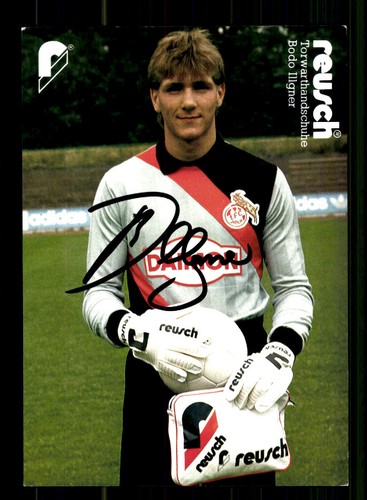 Bodo illgner reusch werbekarte - illgner,