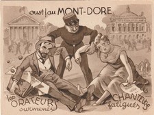 AK  GF Mont Dore - Frankreich -Warme Quellen - Heilbad Rheuma + Asthma - Polizei