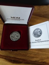 Neuauflage der ältesten Olympiamünze / Tetradrachme 4. Jahrhundert v. Chr.