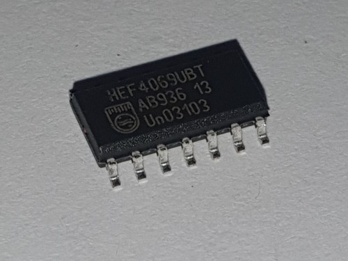 10x hef4069 philips smd 14 - smd, so-14
