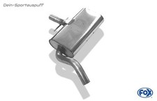 Fox Mittelschalldämpfer VW Golf 3 GTI VR6