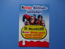 Sammelheft 2005 /  Die Unglaublichen / Kinder Milchtalerheft
