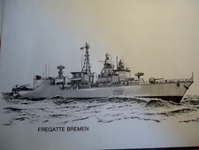 Brief   FREGATTE "BREMEN"