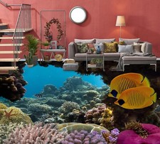 3D Koralle Fisch M810