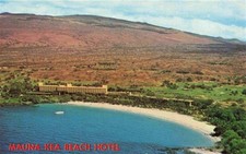 Kawaihae Kawai Kauai Hawaii Island USA Aerial View of Mauna Kea Beach Hotel