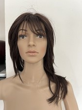 Damen Schaufensterpuppe weiblich geschminkt, inkl. Perücke u. Glasplatte, 176cm