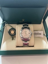 Rolex Medium Datejust 31 mm 178240 2010 Edelstahl Automatik Damenuhr Stahl