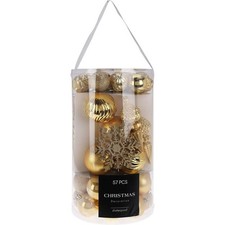 Weihnachtskugeln Gold