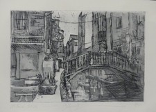 Radierung Horst Uhlemann