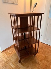 Drehbares edwardianisches Bücherregal 