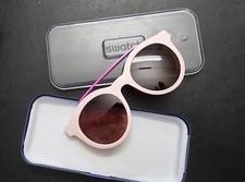 Swatch Sonnenbrillen-Aufsatz, Swatch Eyes Aufsatz, rosa-pink, Top-Zustand, OVP