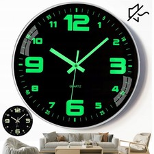 30cm Leuchtend Wanduhr