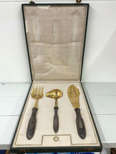 Antikes Fisch-Vorlegebesteck