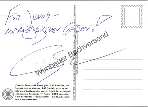 Original autogramm carsten - original,