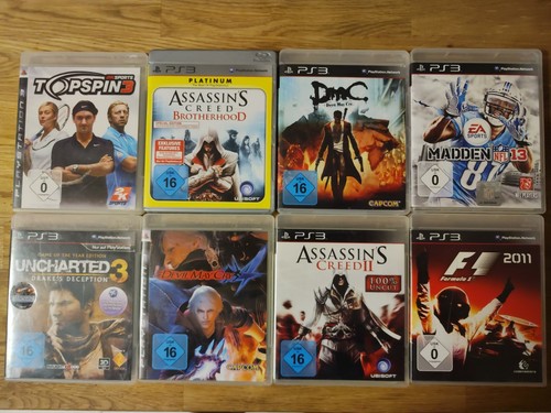 Playstation ps3 8 spiele - playstation, 3