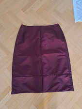 High waist midi rock skirt - midi,