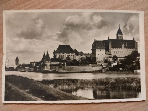 Feldpostkarte 1940 marienburg - feldpostkarte,