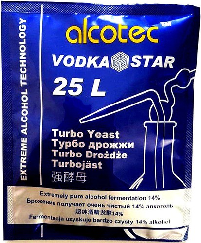 Alcotec vodka star turbohefe - alcotec,