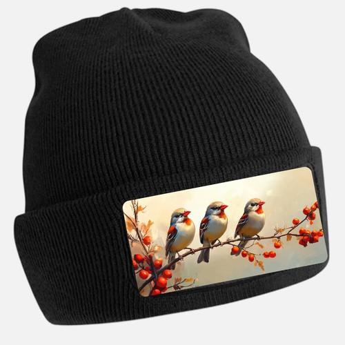 Schwarze beanie mütze - schwarze,