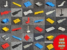 Lego Vintage Teile - Garage Fahrzeug Anhänger Platte Basis Achse Tor Düse Lore