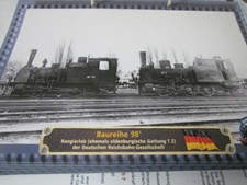 Dampflokarchiv 490 BR 98.1 DRG