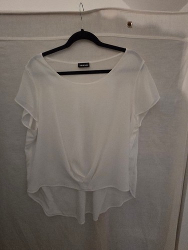 Kurzarm bluse weiß - kurzarm-bluse, 42