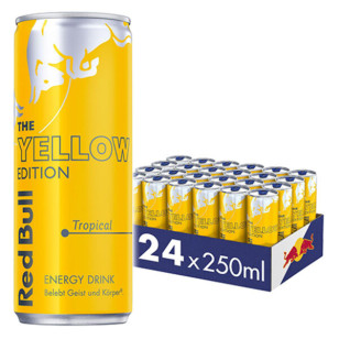 Red bull tropical edition - red,