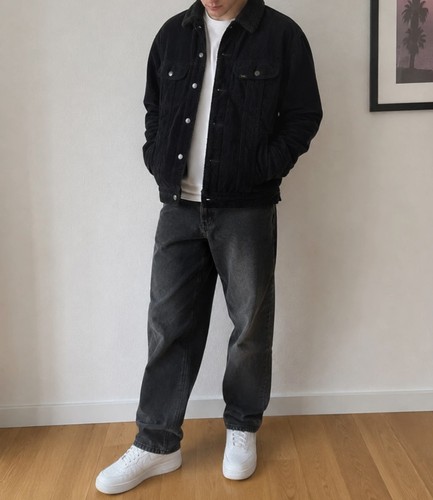 Lee cordjacke mit teddyfutter - cordjacke,