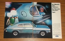 Seltene Werbung FORD CAPRI
