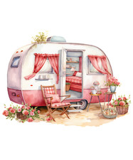 XXL car sticker caravan