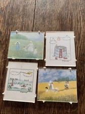 4 x kleine Bilder mit Rahmen