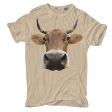 T-Shirt Lustiges Kuh Motiv S