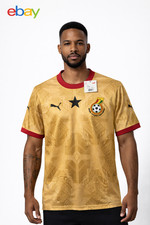 Ghana Puma Training Gold Shirt