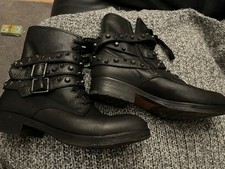 Damen Bikerboots, Ash, Gr. 41