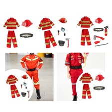 Kinder Feuerwehrmann Kostüm