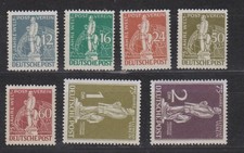 Berlin - Stephan 1949 - komplett postfrisch - Mi.Nr. 35-41  Pracht