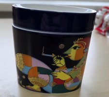 Dose Deckeldose Porzellan Rosenthal studio-linie Björn Wiinblad 1001 Nacht