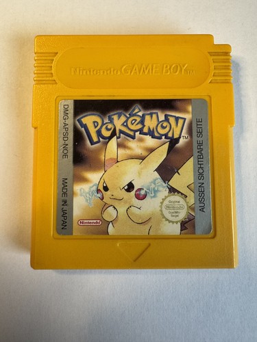 Original pokémon gelbe - pokémon,