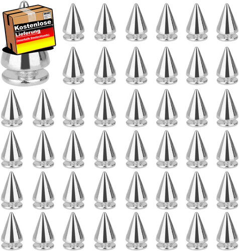 100 stück ziernieten set - 100, punk